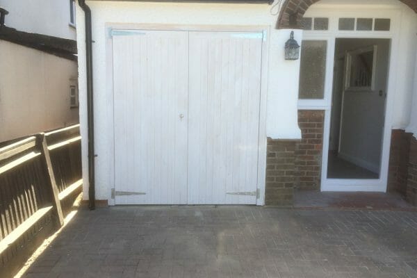 Softwood side hinged doors