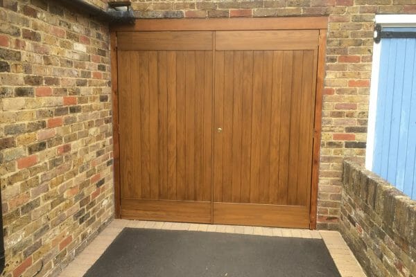 Select ribchester side hinged doors with matching timber frame