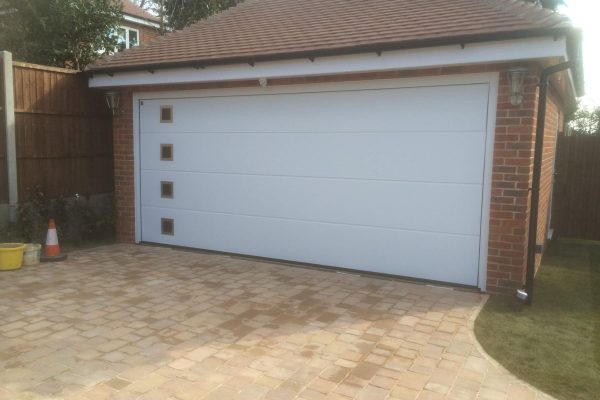 sectional garage door installation