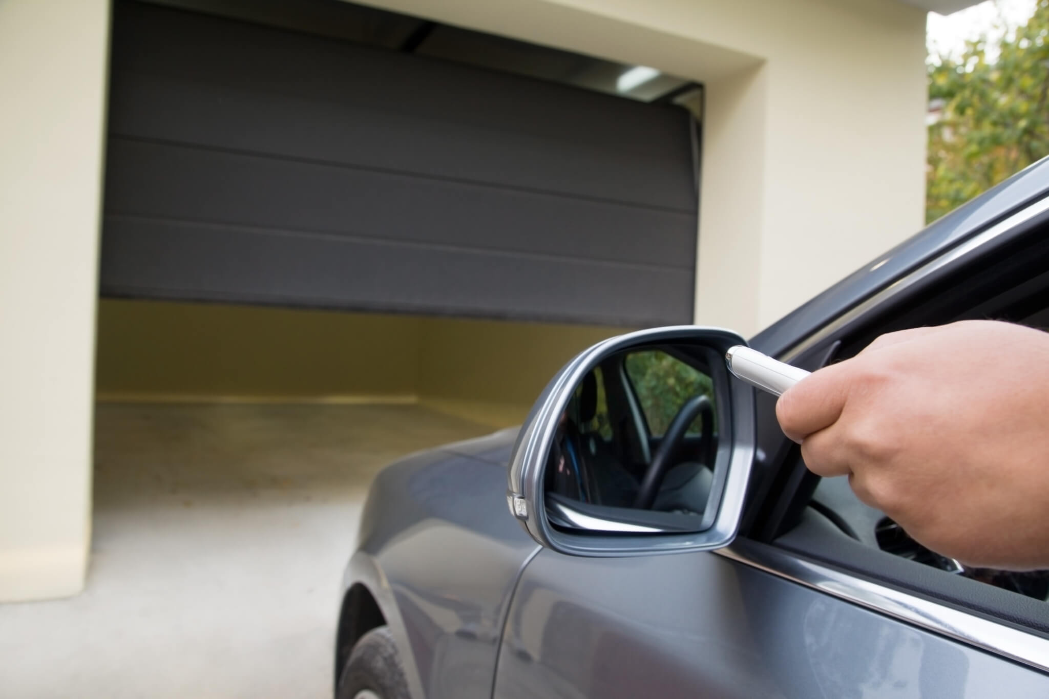 How to repair a garage door sensor