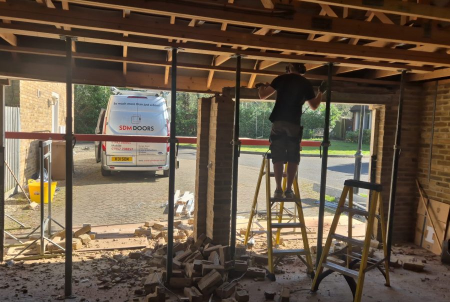 converting a double garage in hertfordshire