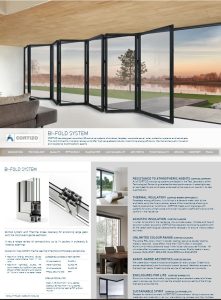 Cortizo Bifold brochure