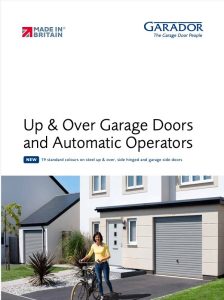 Garador up and over garage doors brochure