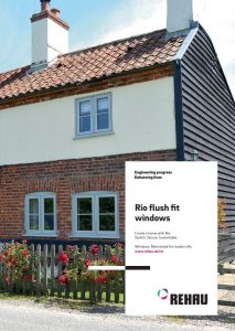 REHAU flush fit windows brochure