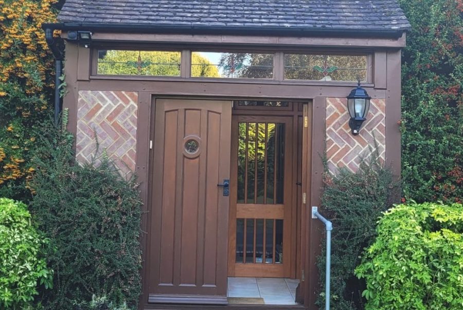 replace old front door Northwood, North London 2