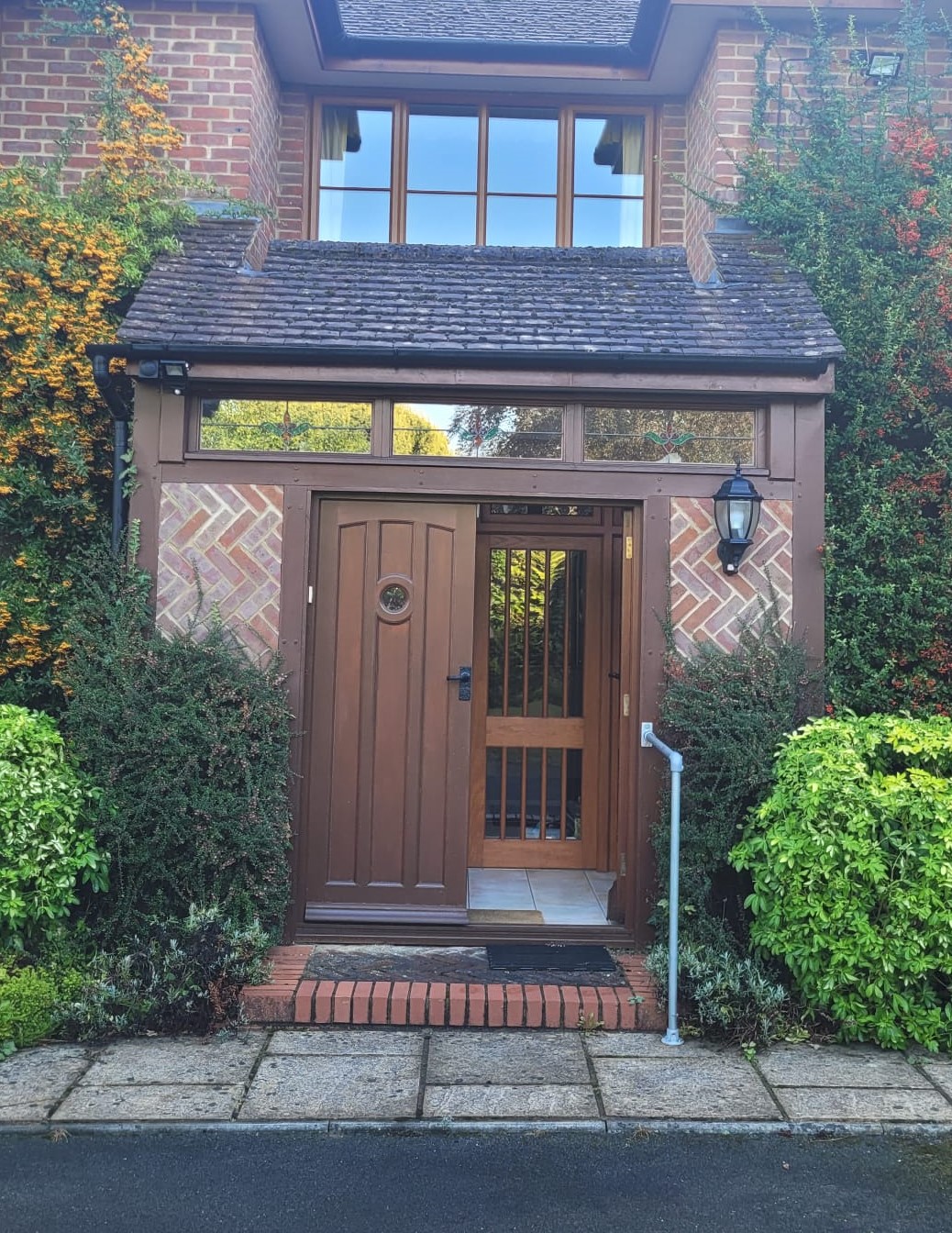 replace old front door Northwood, North London 2