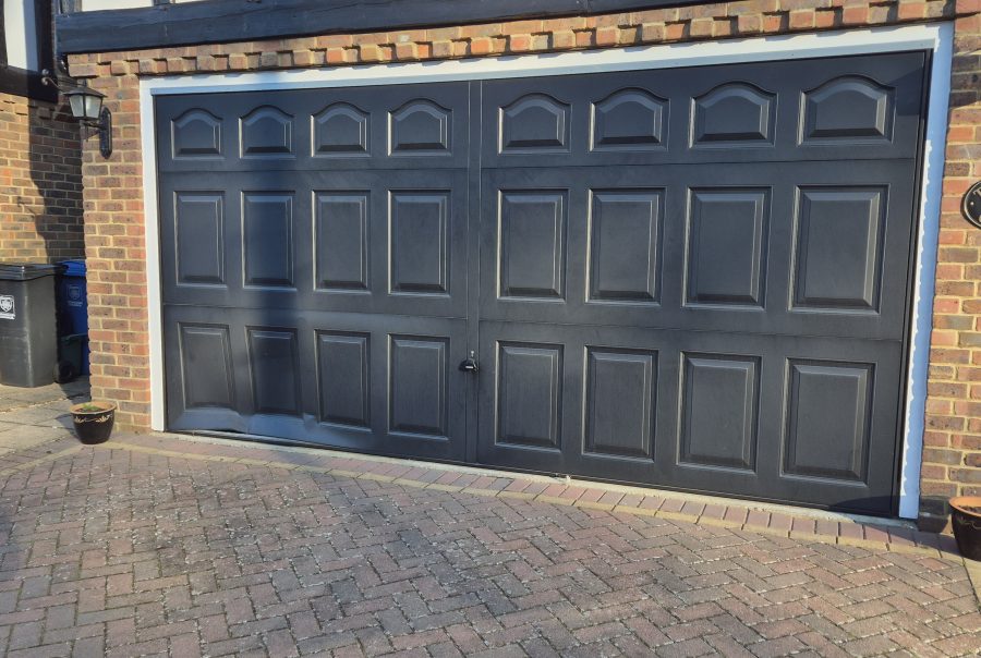 old garage door replaced in kings langley