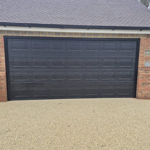 Sectional Garage Door & Side Door – Wheathampstead, St Albans