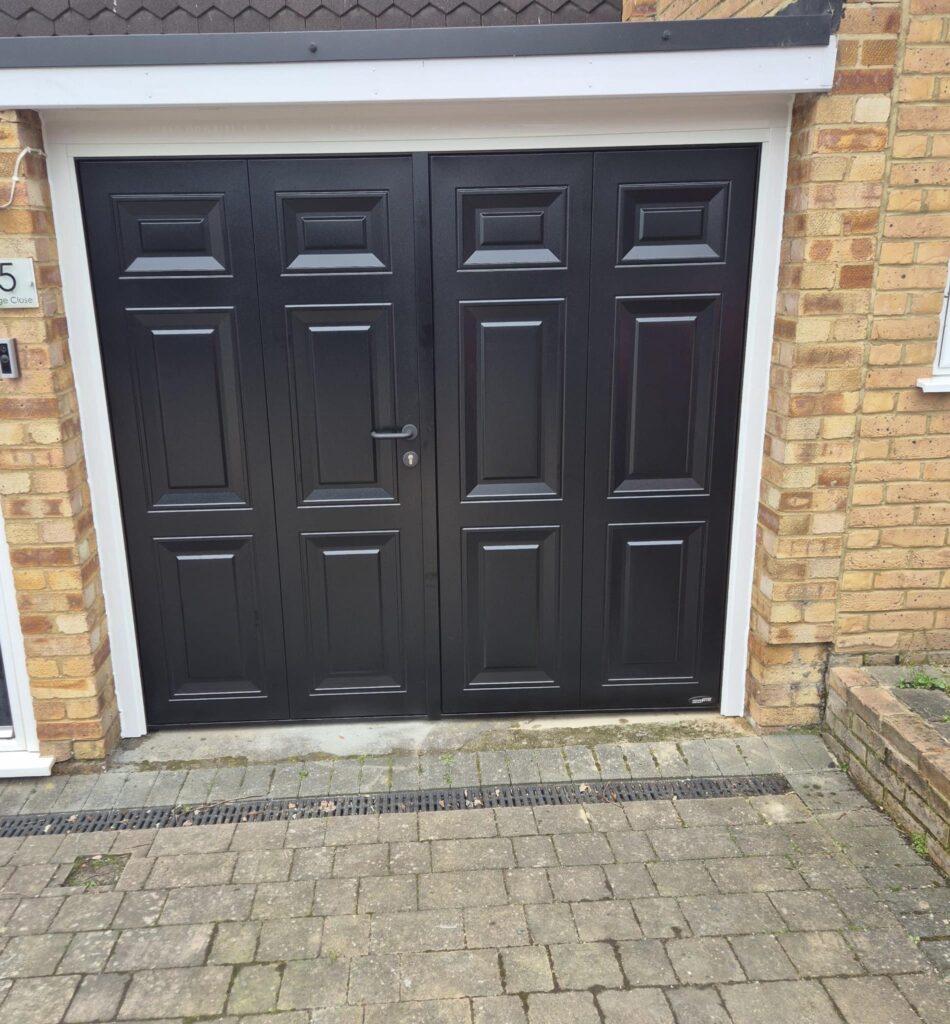 Novoferm Redency side hinged garage doors fitted in Boxmoor, Hemel Hempstead