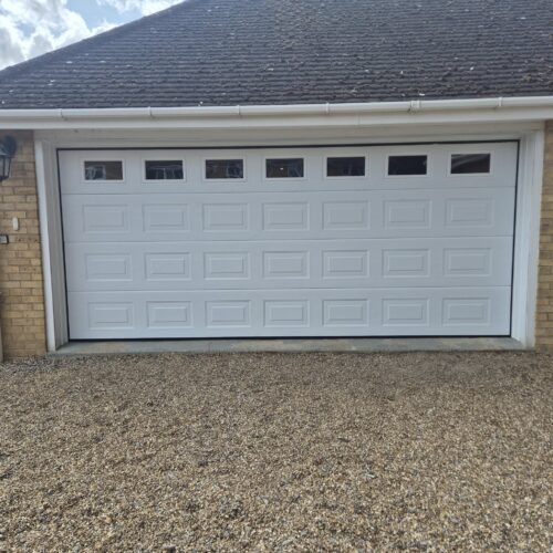 Novoferm Georgian Sectional Garage Door – Kings Langley