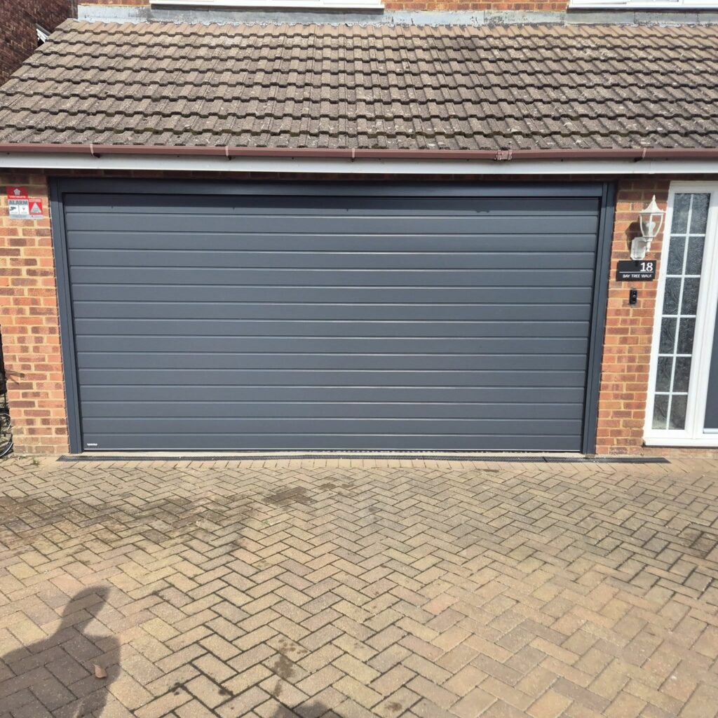 Sectional garage door fitted in Watford