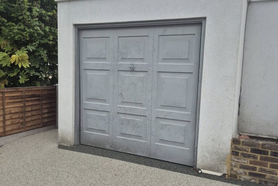 old garage door replaced in kings langley