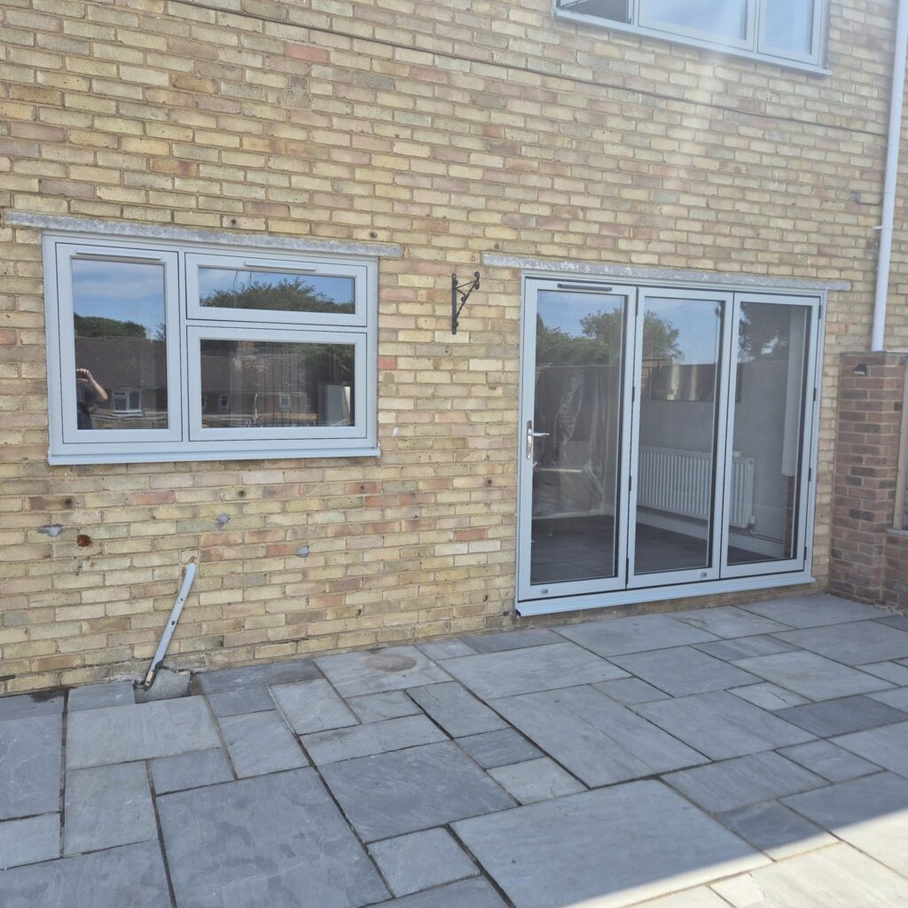 new Cortizo Bifold Doors & Rehau Window installed in Hemel Hempstead